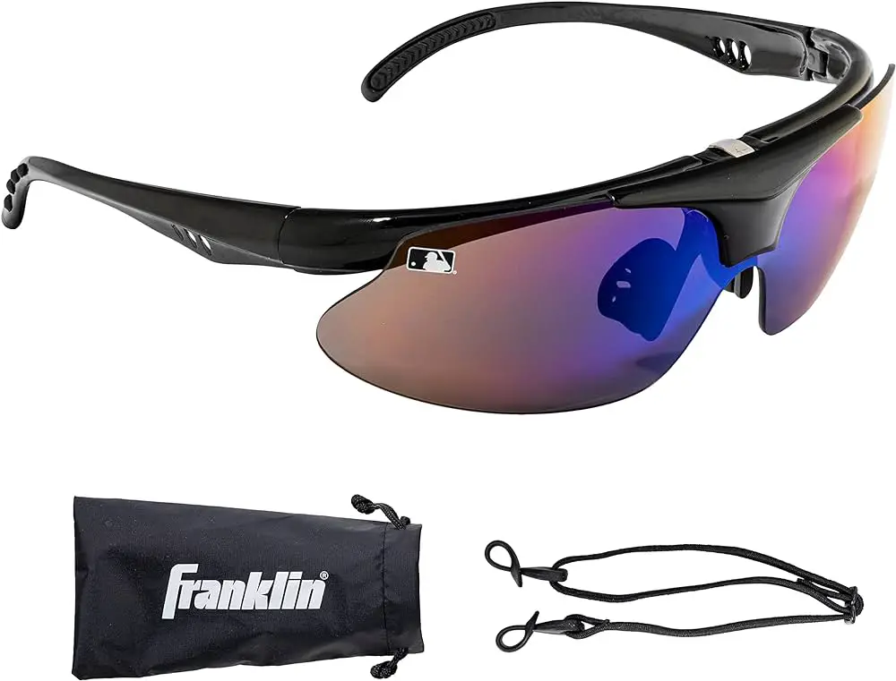 Franklin Sports Baseball Flip-Up Sunglasses