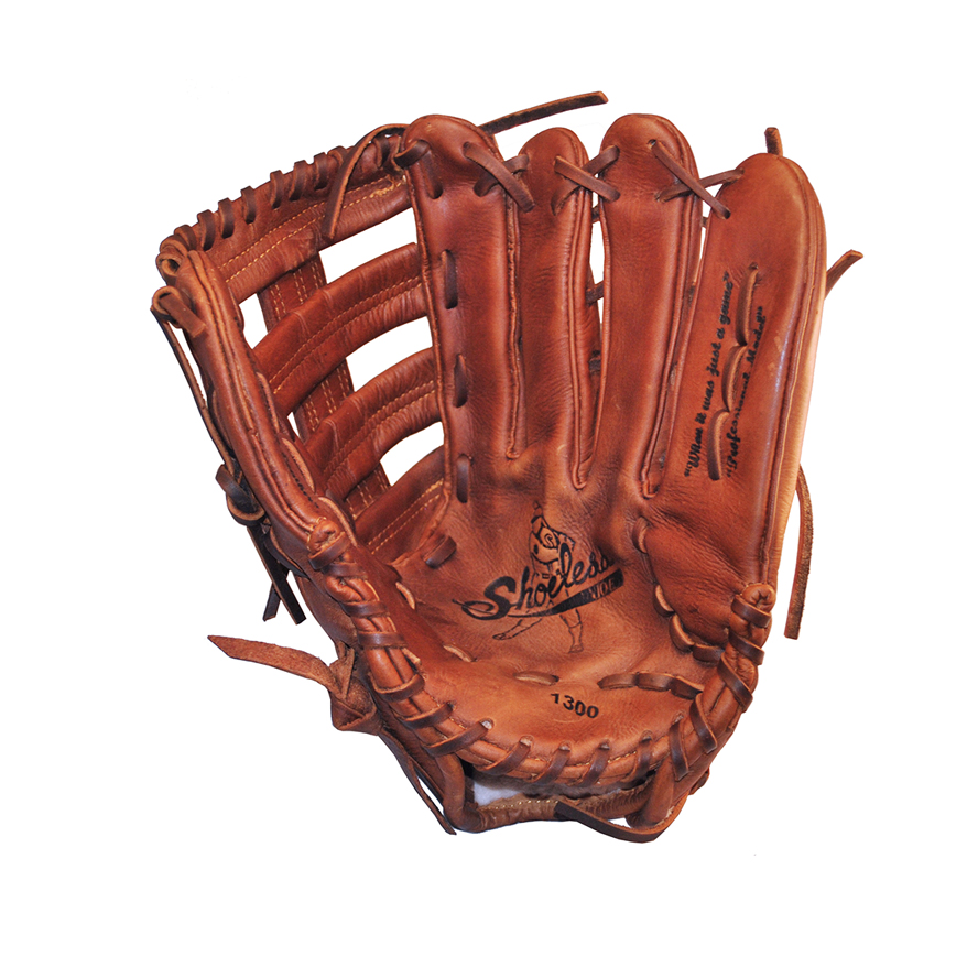 SHOELESS JOE Professional Series 13" Single Bar Pocket Baseball Glove